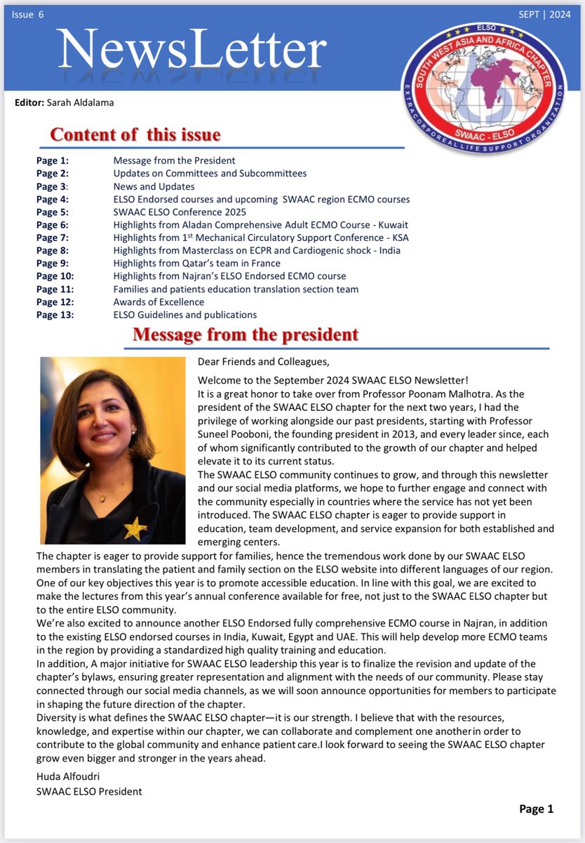 swaac_elso's tweet photo. The SWAAC ELSO September newsletter is available now. 
Follow all our chapter activities and news. 
Stay connected.

https://t.co/znq3r4OwTs https://t.co/RyBp4D74Ya