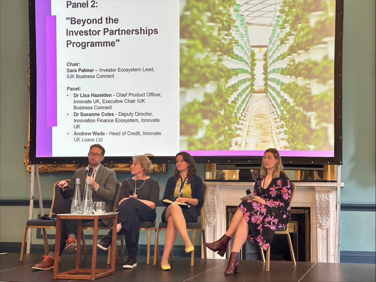 Innovate UK (@innovateuk) on Twitter photo Innovate UK Chief Product Officer, Dr. Lisa Hazelden, and Chief Investment Officer, <a href="/SJOBrien1977/">Scott O'Brien</a>, today brought together the 4th cohort of #InvestorPartners, swelling the ranks to 150 #Investors, from seed through to Series A.
Teams from across <a href="/UKRI_News/">UK Research and Innovation</a> including Innovate UK Innovate UK Chief Product Officer, Dr. Lisa Hazelden, and Chief Investment Officer, <a href="/SJOBrien1977/">Scott O'Brien</a>, today brought together the 4th cohort of #InvestorPartners, swelling the ranks to 150 #Investors, from seed through to Series A.
Teams from across <a href="/UKRI_News/">UK Research and Innovation</a> including Innovate UK