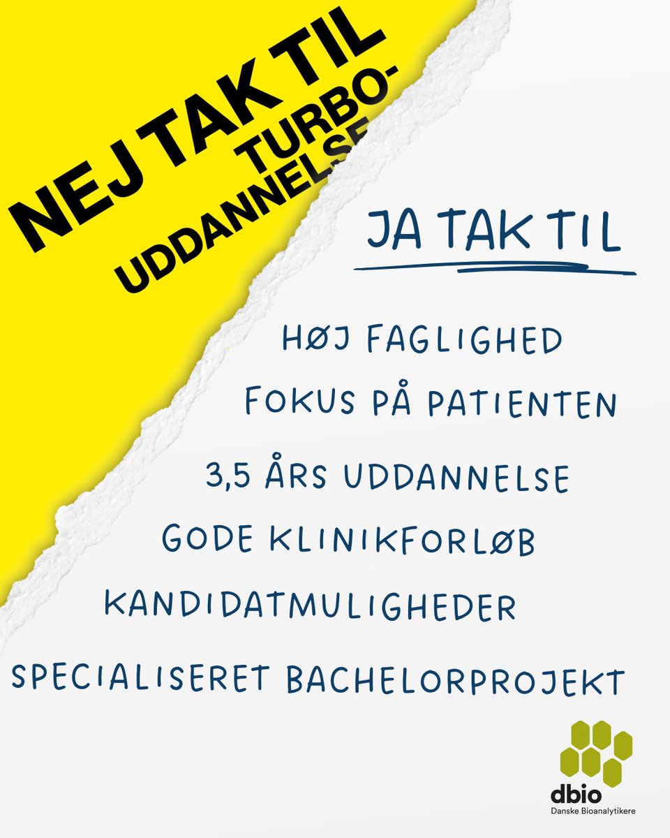 Martina Jürs (@dbiomartina) on Twitter photo Bioanalytikerne sikre høj kvalitet af diagnostikken, derfor skal den 3,5 års professionsuddannelse bevares. Vi er mange der står sammen om denne dagsorden. <a href="/lismunk1/">Lis Munk</a> <a href="/dbdanbjorg/">Dorthe Boe Danbjørg</a> @RadiografRaadet <a href="/BUPLFormand/">Elisa Rimpler</a> <a href="/TinaLangager/">Tina Nør Langager</a> <a href="/J_Praestegaard/">Jeanette Præstegaard</a> @ghitaparry mf. Bioanalytikerne sikre høj kvalitet af diagnostikken, derfor skal den 3,5 års professionsuddannelse bevares. Vi er mange der står sammen om denne dagsorden. <a href="/lismunk1/">Lis Munk</a> <a href="/dbdanbjorg/">Dorthe Boe Danbjørg</a> @RadiografRaadet <a href="/BUPLFormand/">Elisa Rimpler</a> <a href="/TinaLangager/">Tina Nør Langager</a> <a href="/J_Praestegaard/">Jeanette Præstegaard</a> @ghitaparry mf.