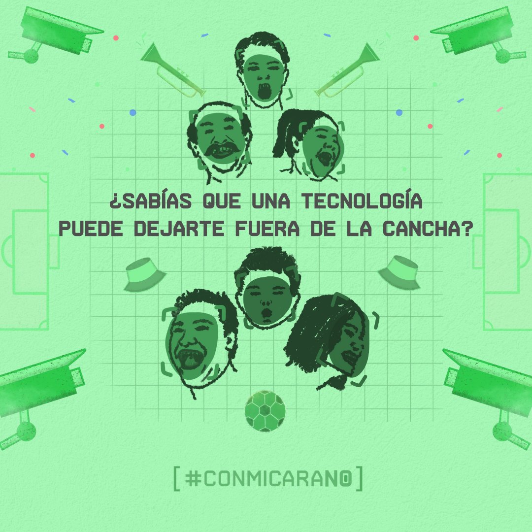 🏟️ #LANZAMIENTO | ¿Sabías que una tecnología puede dejarte fuera de la cancha?

Tus datos biométricos son únicos e irreemplazables, ¡cuidalos! Imaginá si caen en manos equivocadas… 😱

Visitá conmicarano.tedic.org y conocé más sobre nuestra campaña #ConMiCaraNo.