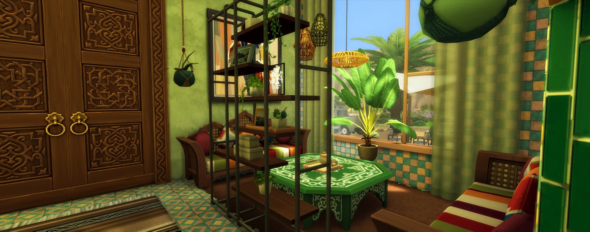reverlautre's tweet photo. Je viens de mettre en ligne Nuit étoilée un mélange  de contemporain et mauresque, 2 chambres, 3 sdb, #nocc #moo #creationfrancaise #showusyourbuild #thesims4 #maxis 
https://t.co/4DnhsTjLJs https://t.co/ZyWDut3lvy