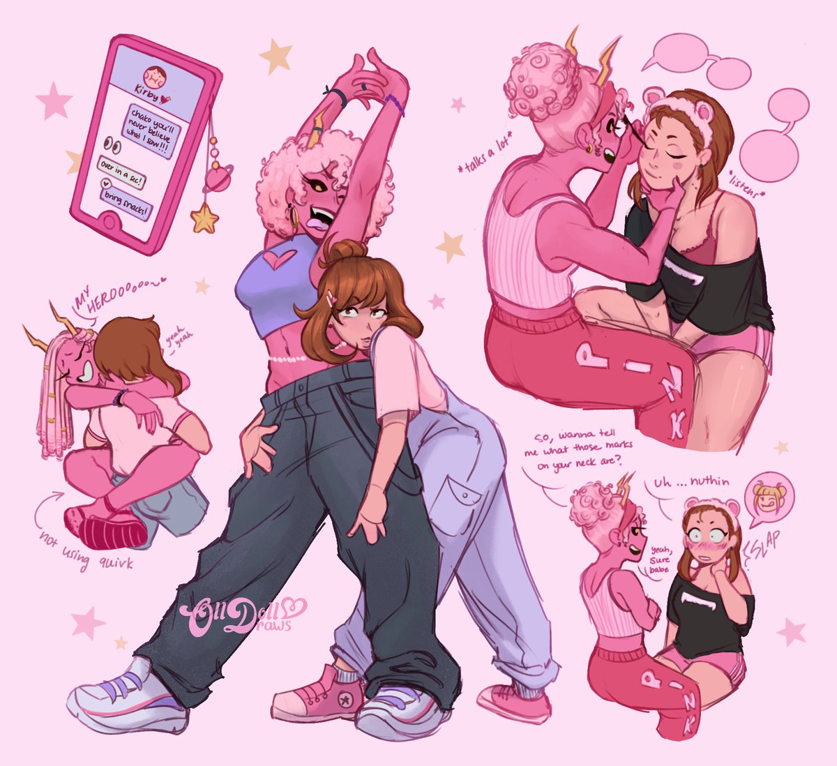 pink space girls