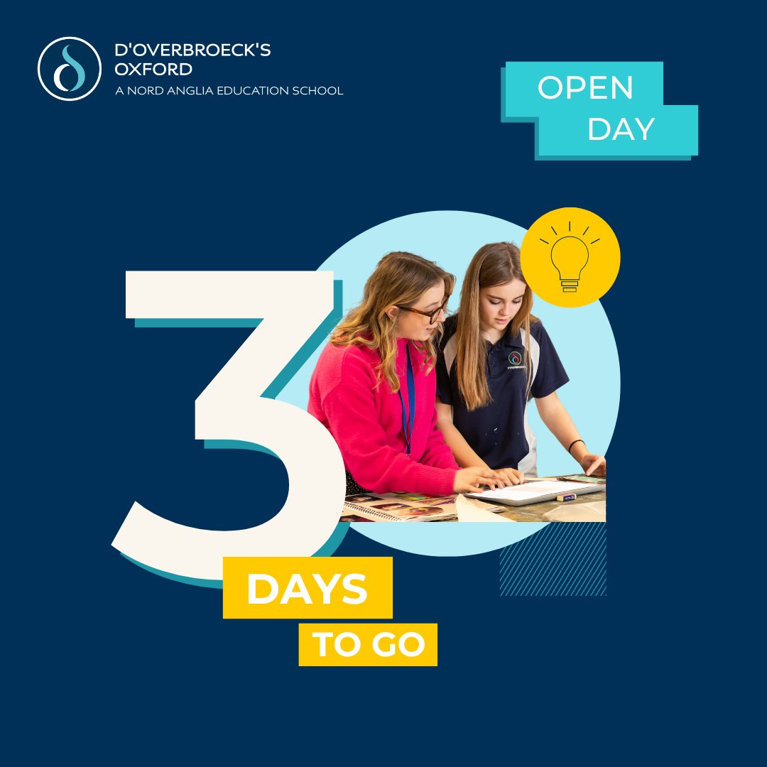 doverbroecks's tweet image. Join us for d'Overbroeck's Open Day on 28 September from 10am - 1pm!
Sign up here: doverbroecks.com/visit
If you have questions or would like to get in touch with us directly, please contact: registrar@doverbroecks.com