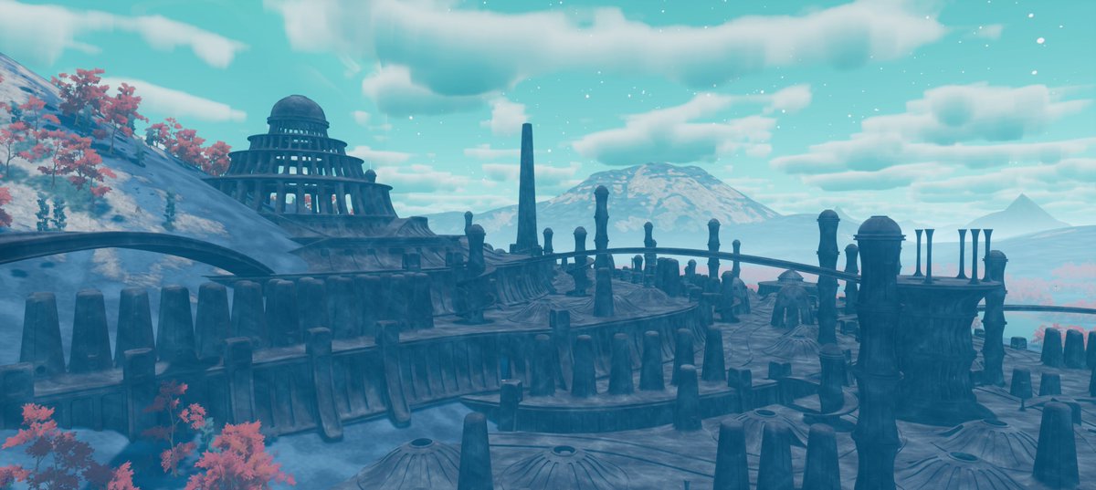 Upeaval's tweet image. Salut👋! Je vous présente la cité des anciens ! Je viens tout juste de la terminer, hâte de vous voir l&apos;explorer ! Des bisous ! #Exploration #ProjectBASE #UnrealEngine5 #IndieGameDev #gamedev #gamedevelopment #indiedev #jeuxvideo #jeux #jeuxindépendant