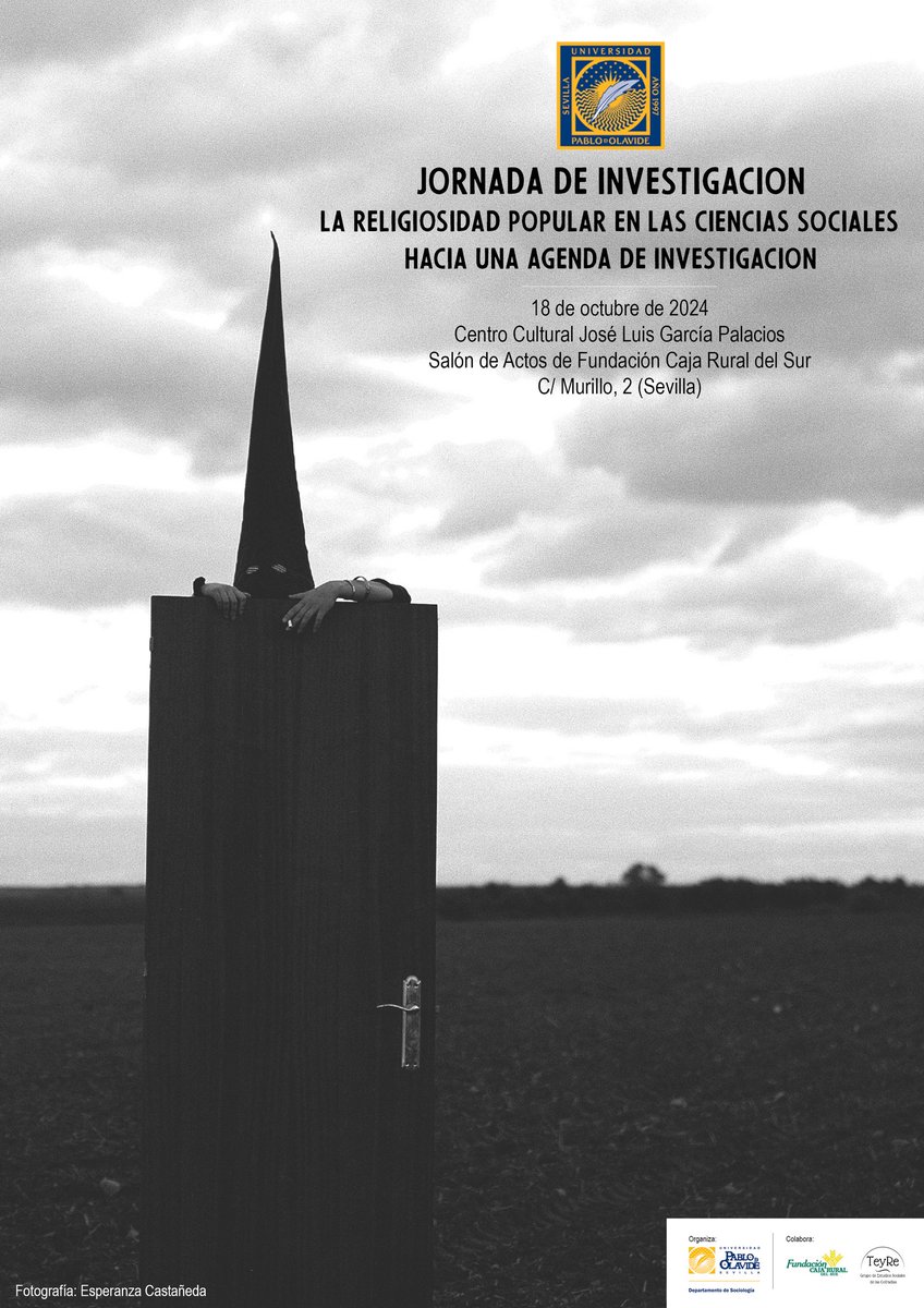 grupoteyre's tweet photo. Tenemos el gusto de anunciar que el 18 de octubre tendrá lugar nuestra primera Jornada de Investigación sobre la Religiosidad Popular en las Ciencias Sociales 📑

La asistencia es gratuita, siendo necesario apuntarse a través de este formulario: https://t.co/glLT3mimgF https://t.co/jMFIjNstI1