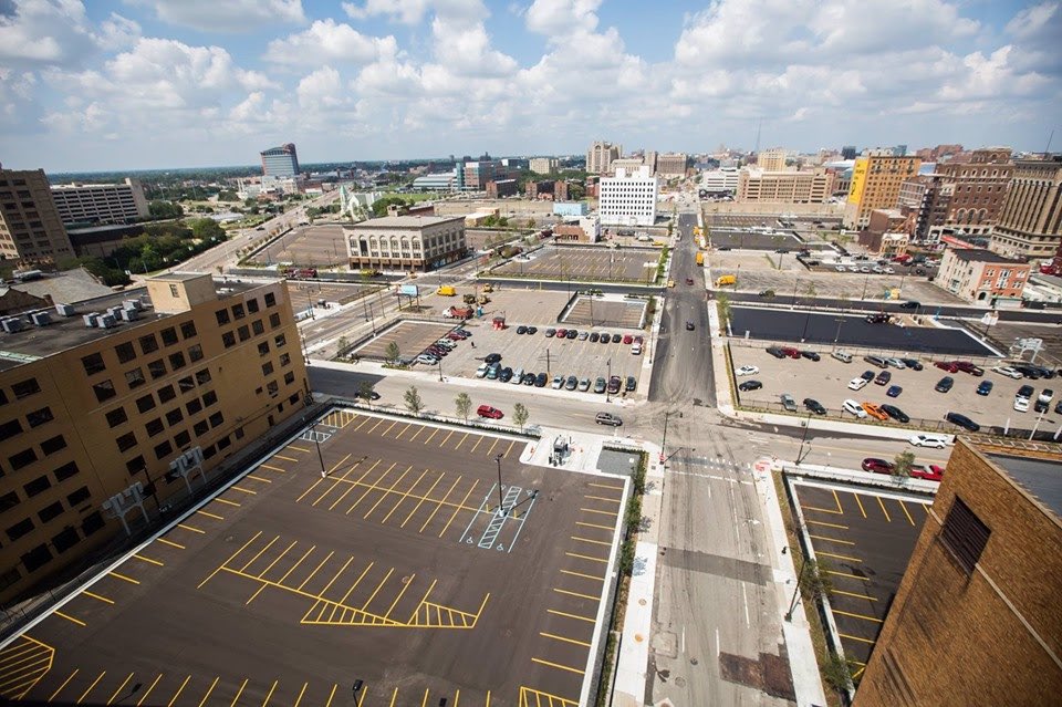 kalamazoo_memes's tweet photo. Hawk Tuah recently went viral for her rant about the District Detroit.

“Ilitch promised walkable neighborhoods with shops, restaurants, and housing. What Detroiters gotten so far, has been traffic, 27 parking lots, some taking up entire blocks, and fewer places to live.” https://t.co/GPlPbEeVtB