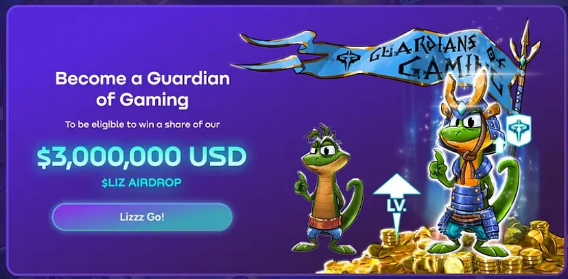 bajram_m's tweet photo. You want Lizcoins, huh? 🤑
Well, @LizardLabs just dropped $3M $LIZ for Web3’s finest cold-blooded bounty hunters.
Ready to become a Guardian of Gaming?
step1 : be smart
step2 : go to https://t.co/vPmjaDVVm9
Alternatively read the thread and get convinced 👇
#Lizcoin #Airdrop #socialsrising