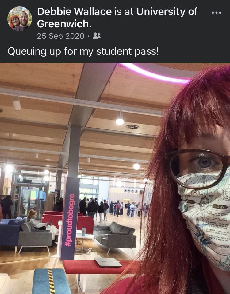 Deborah Wallace (@deb_wall1908) on Twitter photo 4 years ago today I started my University of Greenwich journey as a MSc Psychology student in the Faulty of Education, Health and Human Sciences. Now I am a Lecturer supporting BSc students and a PhD mental health researcher.
<a href="/UniofGreenwich/">Uni of Greenwich</a> #proudtobegre #psychology 4 years ago today I started my University of Greenwich journey as a MSc Psychology student in the Faulty of Education, Health and Human Sciences. Now I am a Lecturer supporting BSc students and a PhD mental health researcher.
<a href="/UniofGreenwich/">Uni of Greenwich</a> #proudtobegre #psychology