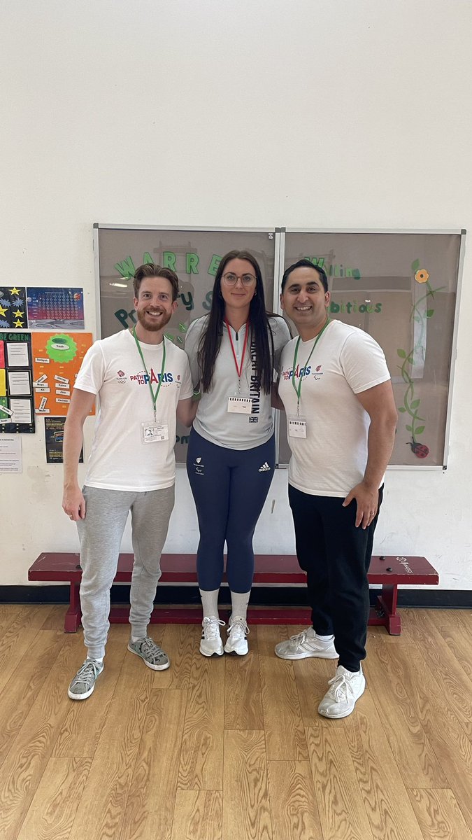 RupiLal's tweet image. What a great day for Tom &amp;amp; I @WarrenPrimary running #PathToParis workshops with the brilliant Paralympic Swimmer @jessica_jane96 The young people &amp;amp; staff were a joy to work as we discussed the importance of staying healthy &amp;amp; active