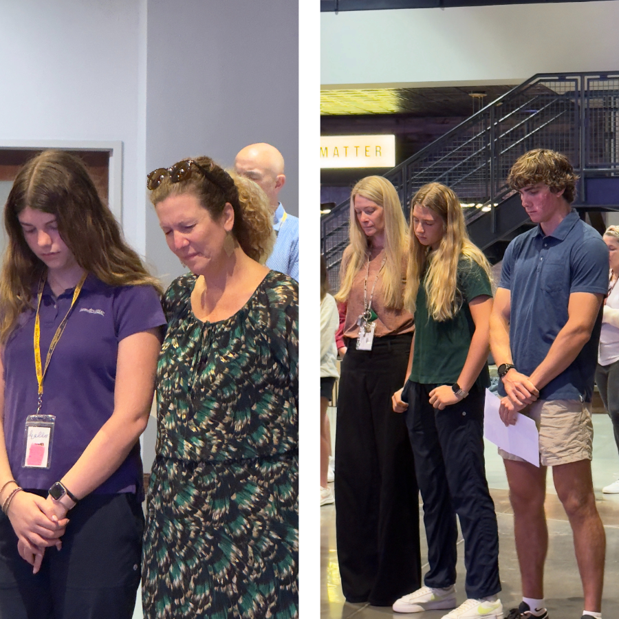 CarmelCougars's tweet photo. Our CCS Family is grateful to have the opportunity to pray together today as we participated in the National See You At The Pole Global Day of Prayer celebration. Students led a time of prayer for our school, churches, nation, and military. #CCSvalues-CenteredonGod'sWord https://t.co/dv3wOl8OtY