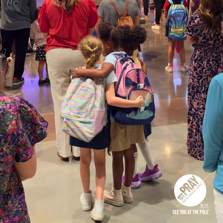 CarmelCougars's tweet photo. Our CCS Family is grateful to have the opportunity to pray together today as we participated in the National See You At The Pole Global Day of Prayer celebration. Students led a time of prayer for our school, churches, nation, and military. #CCSvalues-CenteredonGod'sWord https://t.co/dv3wOl8OtY