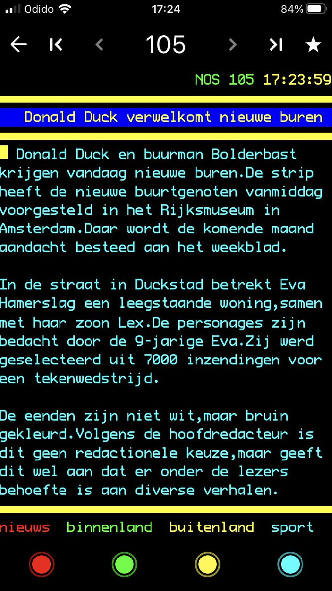 Ik vond het met avonturen van oa Donald Duck, Mickey Mouse, Oma Duck, Rakker, Dombo, Hiawatha, Knabbel en Babbel, Zwarte Magika, Willie Wortel, Douwe Dabbert etc al behoorlijk divers…