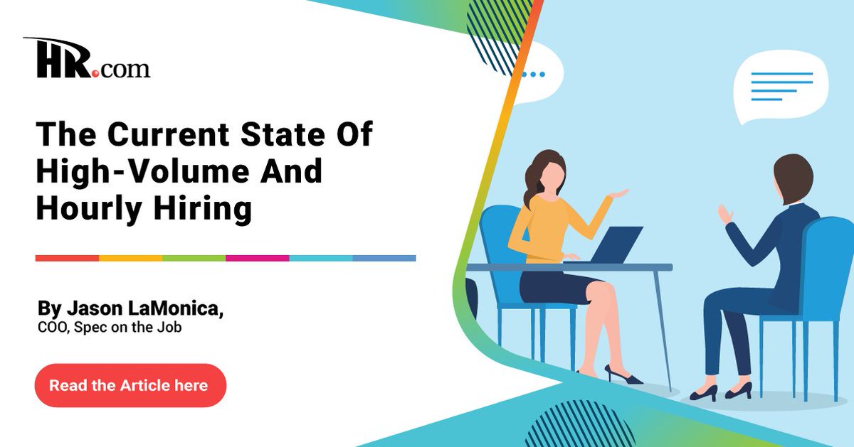 HRdotcom's tweet image. Due to an #agingworkforce #laborshortage and economic instability, the American #job market will continue to present challenges for organizations. Read the article to learn how employers can effectively overcome high-volume hiring challenges. okt.to/e4Yxsk