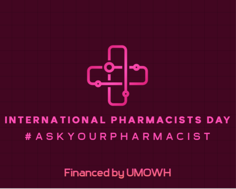 On the #InternationalPharmacistsDay, UMOWH reminds everyone of the #importantrole of #healthcare in modern #society. However, farmacy is where #cure begins, where you can seek #advice if you can't reach to a #doctor. Honour the work of #pharmacists.