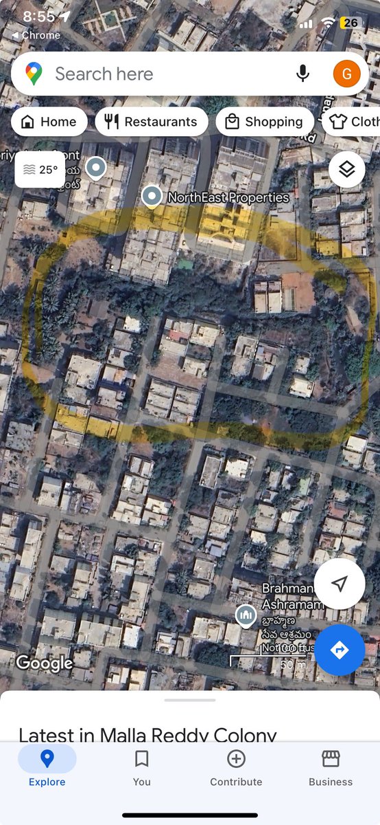 MrGopi678's tweet photo. @TelanganaCMO @revanth_anumula @Comm_HYDRAA @CommissionrGHMC @PrlsecyMAUD @hmrgov @md_hmrl @GHMCOnline Dear Anna, 
Could you please take an initiative on Kapra Naala too, it is encroached by many illegal constructions because of which roads are getting jammed in rainy seasons. Please take a look, this is just in 0.5 kms radius, imagine it going till Uppal ?? Please look in to it https://t.co/2ZbrzuIwAm