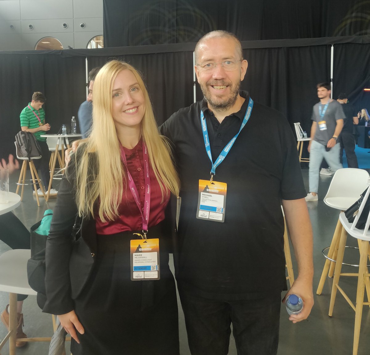 Marie Mejerwall (@mejerwall) on Twitter photo Found <a href="/ODEEisOG/">Michael O'Dell</a> at <a href="/esportsinsider/">Esports Insider</a> Lisbon! Super proud over this guy for his journey to a healthier lifestyle ๐ Found <a href="/ODEEisOG/">Michael O'Dell</a> at <a href="/esportsinsider/">Esports Insider</a> Lisbon! Super proud over this guy for his journey to a healthier lifestyle ๐