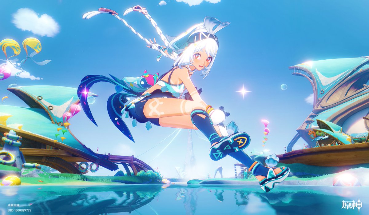 FrozenFox06's tweet photo. #GenshinImpact #GIPhotoContest50 #原神 #原神写真部 #ムアラニ She is shining!! https://t.co/ocNISs6a10