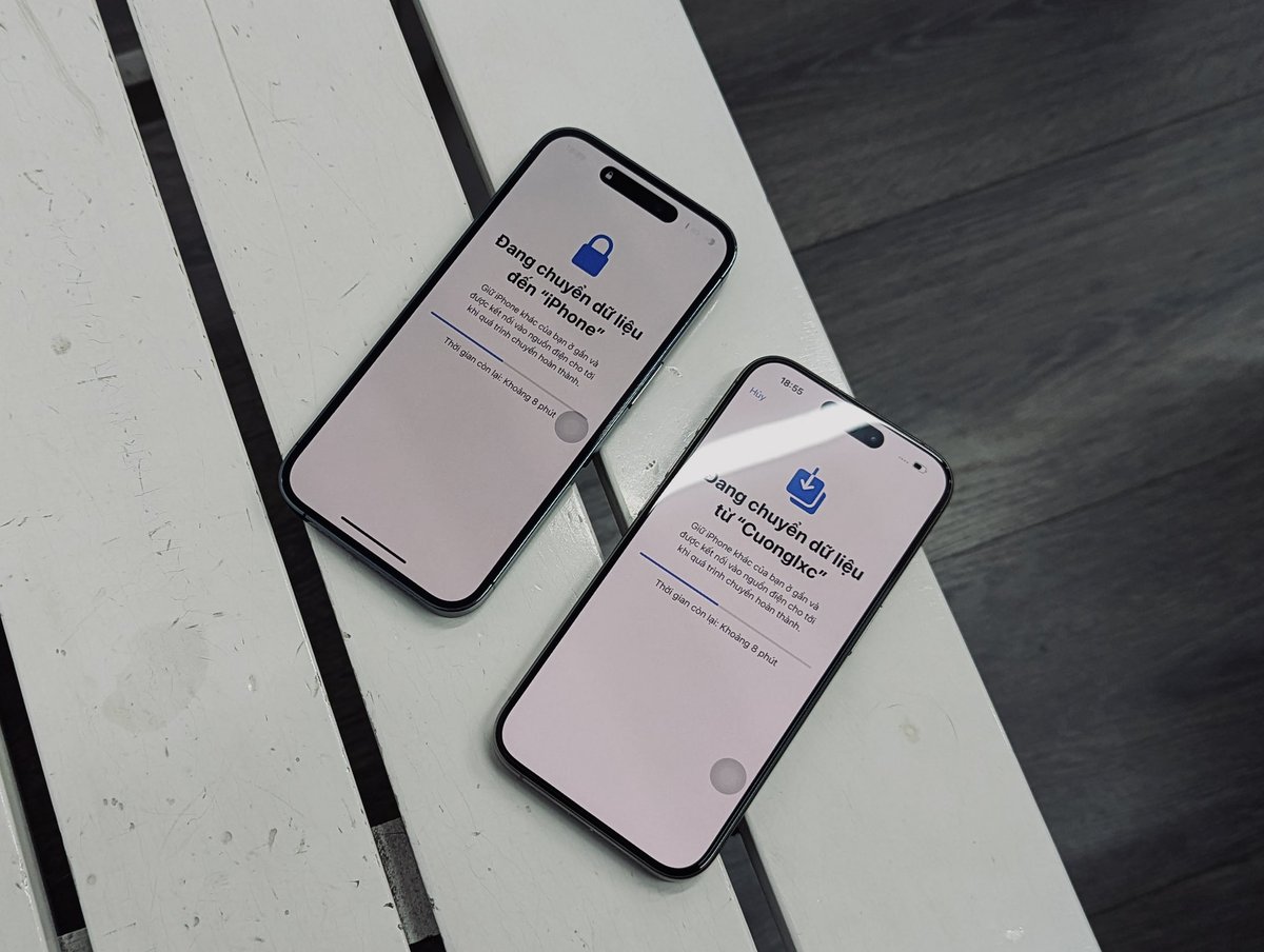 cuonglxc's tweet photo. The data transfer to a new device is faster when upgrading to iOS 18.
#apple #iphone #ios18 #transfer https://t.co/OmYq0OQGJU