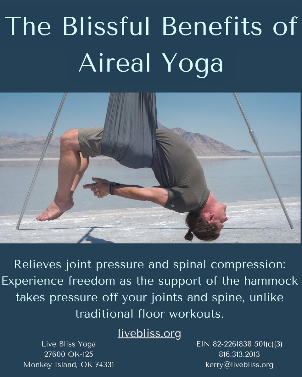 kdsteuart's tweet image. Aireal is coming soon to Live Bliss on Monkey Island.
Exclusive Offer: Founders Club limited to the first 30 sign-ups!
$75/month (Reg. $100) Join now at livebliss.org/fc
#MonkeyIslandYoga#WellnessJourney #StrengthAndFlexibility