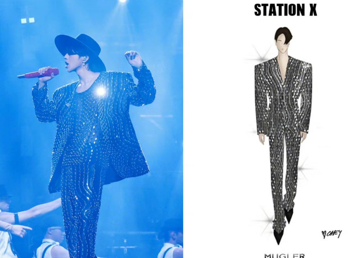 KUN_datastation's tweet photo. KUN's appearance at the MUGLER 2025 Spring-Summer collection was a bold fashion statement that commanded attention and turned heads.

KUN ENCHANTS PARIS
FASHION A-LIST
#KUNxMugler #mugler
#KUNatPFW2024
@kun_officialx https://t.co/B7syWnWOmC