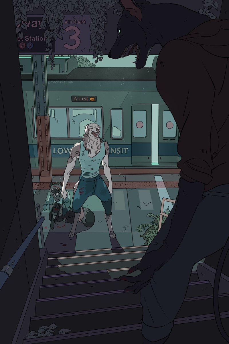 Chapter 8… 
Rory makes a mad dash for the train. He doesn’t make it in time but then… help!
