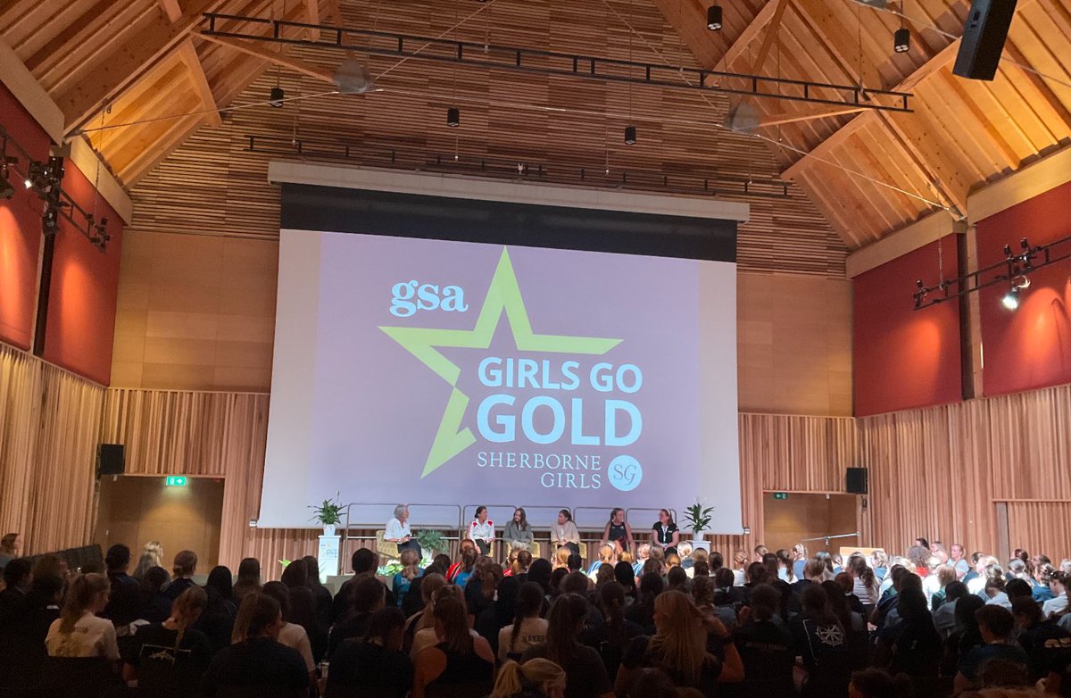 Students attended the Girls Go Gold Conference at Sherborne Girls for a day of celebrating women's sport last week.

They took part in talks with Clare Balding CBE, Sue Anstis and masterclasses with professional athletes/coaches.  

The girls represented the school with pride