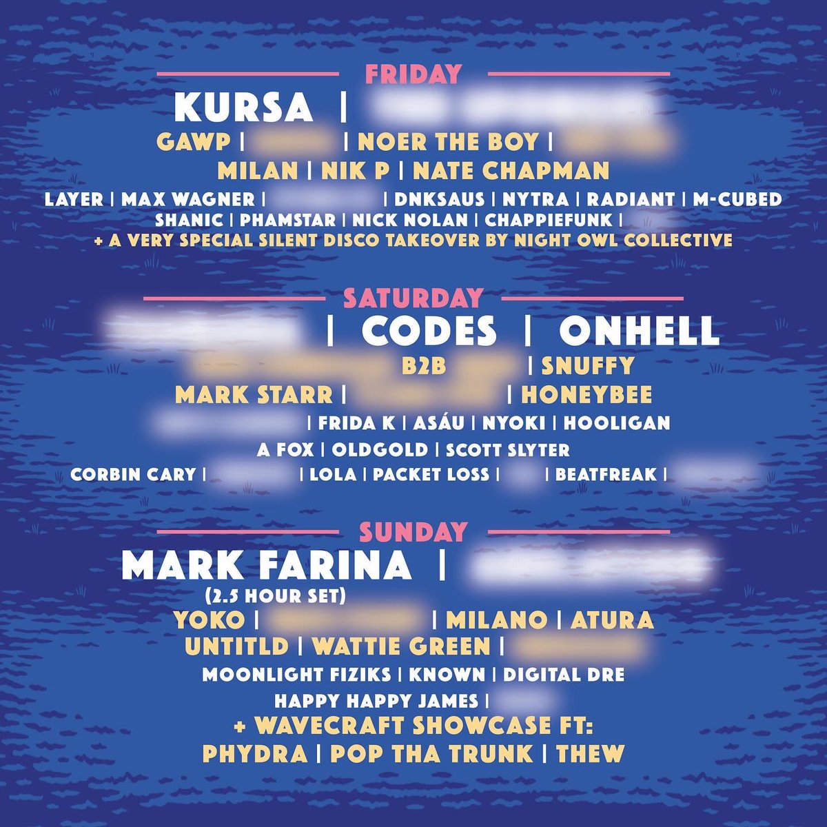 First fest announcement for 2025! Underground Sound Austin, TX 🔥🔥🔥