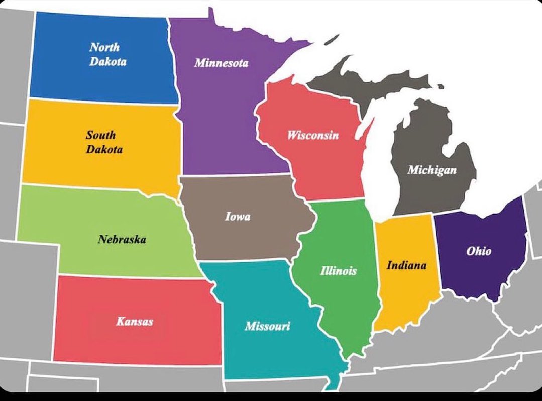 If you live in one of these states you accept a compliment by saying
 “thank you, I got it on sale!”