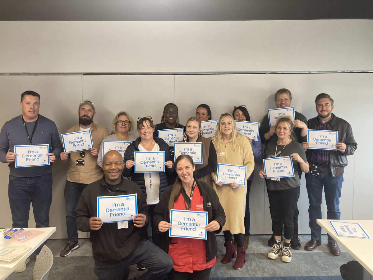 Delighted to be invited to deliver 4 <a href="/DementiaFriends/">Dementia Friends</a> information sessions to Thirteen Housing Group ,Middlesbrough- all learnt more about living with dementia <a href="/GaryAPhilipson/">Gary Philipson</a> <a href="/Hillstreetshop/">Hillstreet</a> <a href="/simoncartersing/">Simon Carter</a> <a href="/Arthaus1989/">Arthaus Gallery</a>