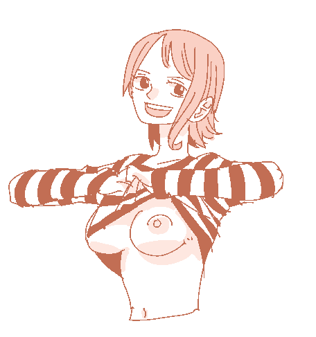 ナミ(ワンピース) 「淫ペルナミ 」|いさみ🇯🇵🔞のイラスト
