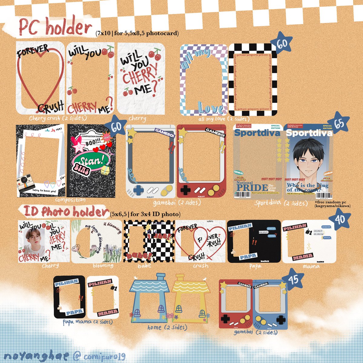 noyanghae's tweet photo. [🔁 and 💓🫶🏻]
 
#cf19 pick up and mail order pre-order batch 1 are open!<3

📆25 sep - 2 oct 
🛝 circle SHIDOY on both days!
🪁haikyuu jjk dcmk bnha wind breaker blue lock seventeen nct dream

forms: https://t.co/DuTzejKFOr

🌎intl GO(s) are welcomed (please dm)
#cf19catalogue https://t.co/Veg0mjkhTF