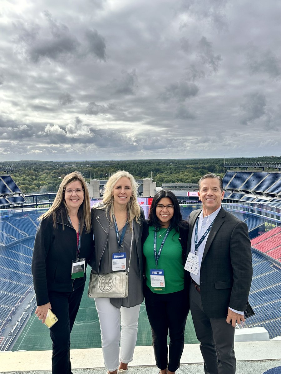 CCATInc's tweet photo. Good morning from Gillette Stadium! If you're at #MashUp2024, come say hi! We're up front and excited to show you what’s new 🦾⚙️ #3Dprinting #automation #manufacturing #technology https://t.co/0shcM7eaOp