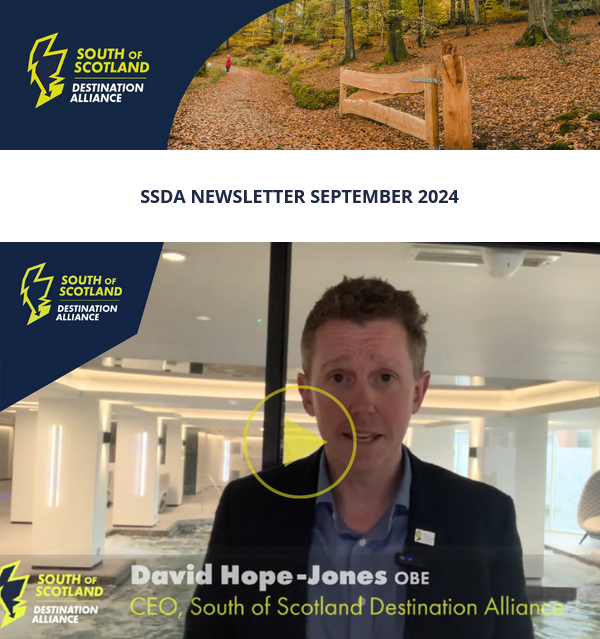 🗞Our latest newsletter is out today.
☑️Are you signed up to find out how the SSDA is working for your business and the tourism economy as a whole across the South of Scotland?
Read it now 👇
mailchi.mp/ssdalliance/ss…
