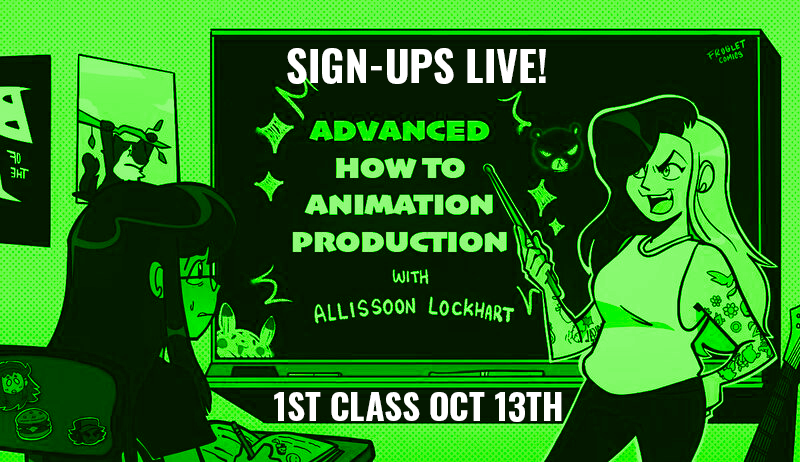 ❗Hey hey❗ SIGN UPS ARE LIVE❗

“How to Animation Production”…. ADVANCED! ✨
(Please share if you can!)

 I'm happy to announce this NEW 6 class LIVE course that goes INTO DEPTH on Animation Production &amp; the Production Crew specifically. INFO BELOW
#animation #2danimation #art