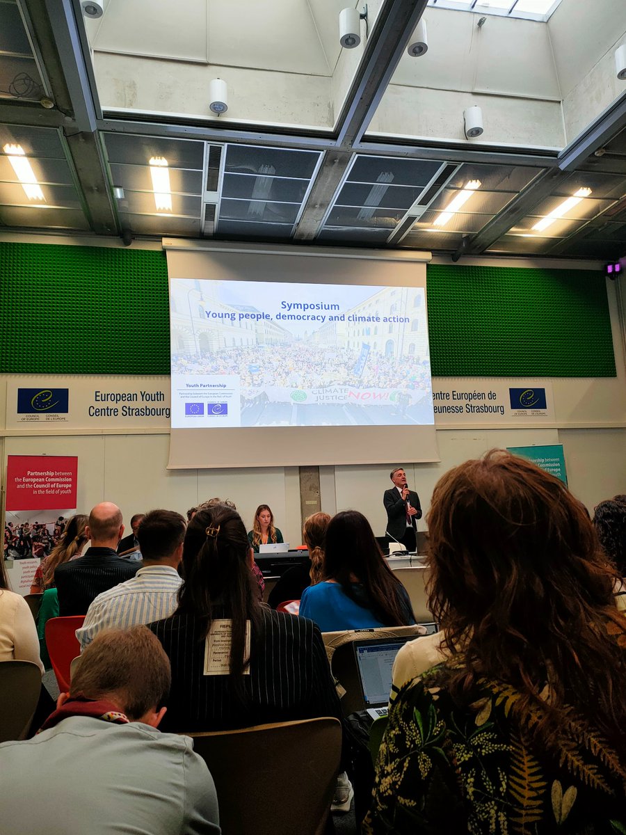 gizembbalci's tweet photo. "On the 2nd day of the symposium on #ClimateChange at the Council of Europe. 🌍💡 We are here to discuss about the solutions to the climate crisis. Some key takeaways from the first day, and more insights to come! 
#ClimateAction #Sustainability #Strasbourg https://t.co/XNiv5nEZe9
