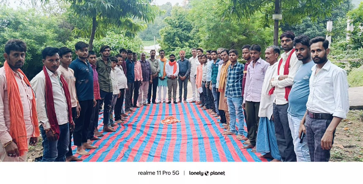 VHPBajrangdal71's tweet photo. दिनांक 25/09/2024 दिन रविवार को अजयगढ़ प्रखंड के खंड धरमपुर में विश्व हिन्दू परिषद् बजरंग दल की बैठक हुई संपन्न https://t.co/AlAbwsVYTM