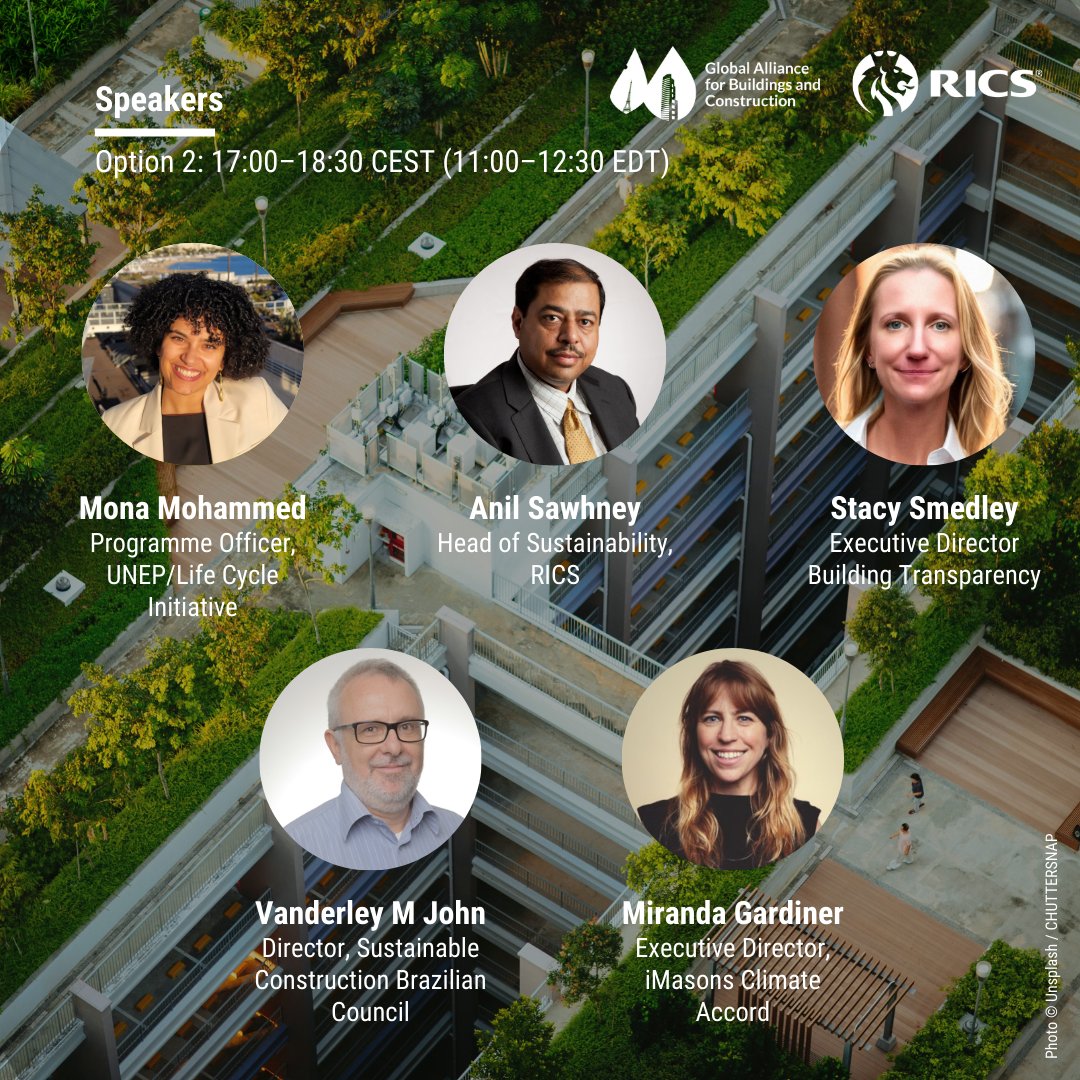 Join_GlobalABC's tweet photo. 📢 Join #GlobalABC &amp; @RICSnews for a webinar on the role of data in achieving a near-zero emission &amp; resilient built environment. Explore whole-life carbon assessments, data gaps &amp; collaboration for better data sharing. 🏗️🍃

📅 1 Oct 2024
🔗 Register now https://t.co/9s3yVkohqo https://t.co/UlxixF4fRr
