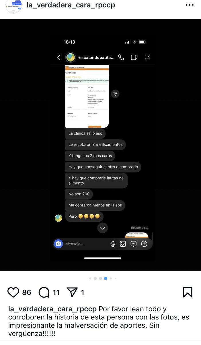 losfunadosdetw's tweet photo. ¡Hola de nuevo!

Tengan 👁️ aquí

Esta captura de Instagram donde están todas las pruebas nos parece la más comprometedora. La misma Verónica Anahí confiesa que le cobraron menos de lo que dijo, “pero 🤫🤫🤫”:
Le cobraron 104, ella pidió 200.

Lucrando con los animales desde 2018. https://t.co/tmHHYL7fi7