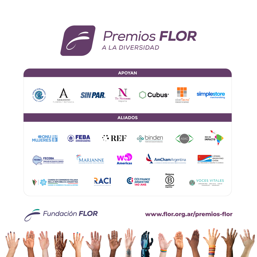 FundacionFLOR's tweet photo. @SMSLATAM1 @Naturgy @CiBiosidusBsAs1 @fundleowerthein @colcarMB @SancorSeguros @VitriumCapital @Farmacity @ResilienciaSgr @BeccarVarelaOk @Cargill @BodegasBianchi @BancoCiudad  @arredo_oficial @PagoTIC Café Cabrales, Signo Plast y San Ignacio.
Gracias a quienes nos apoyan: Simple Store, Abertecno, Cintas Sublimadas, @cubusbroker y @SINPARgroup @TuNombreImporta Armando floreria y botanica
Y a todos nuestros aliados por acompañarnos https://t.co/lcmBeWCdYS