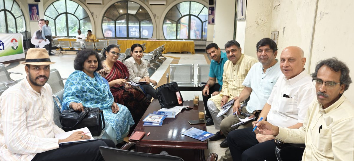In Delhi Congress Manifesto Sub Committee (Education) meeting held today I suggested to include payment of remuneration to DOE Guest Teachers on the basis of constitutional principle of equal pay for equal work