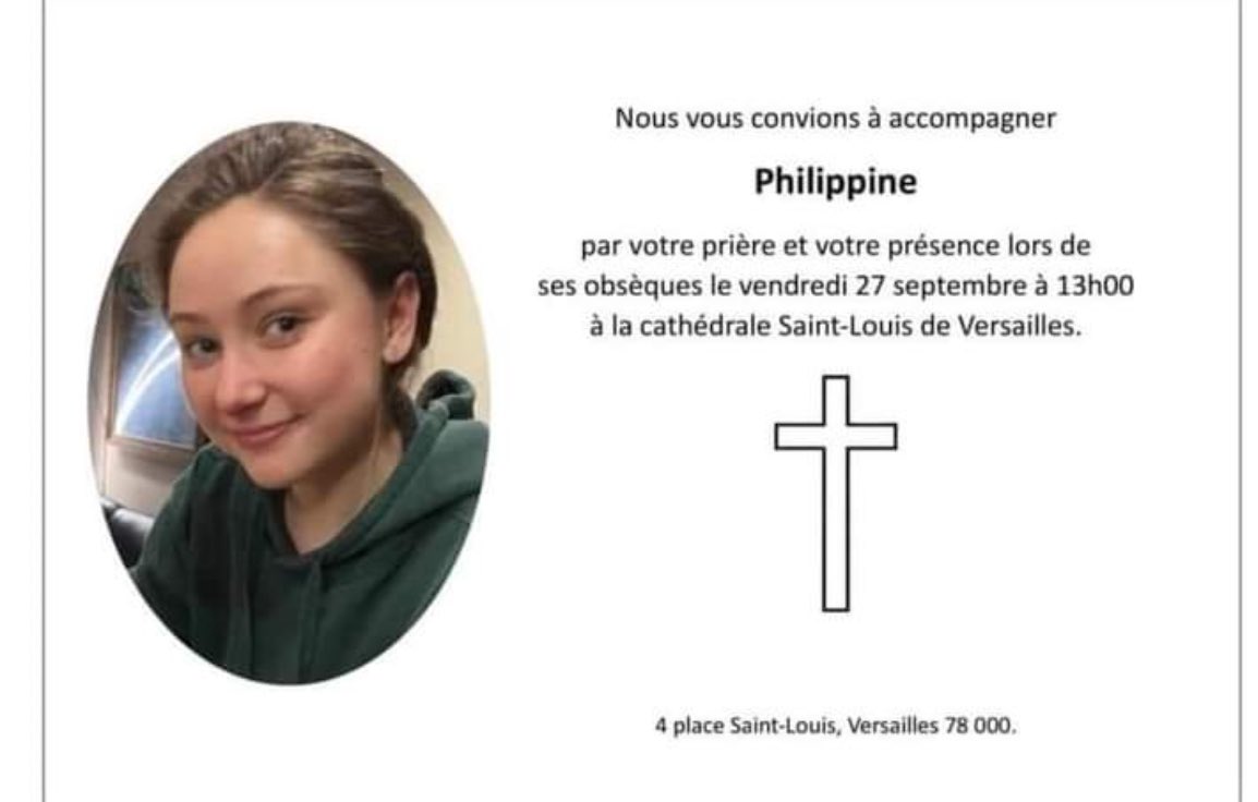 Belem_74's tweet image. 🕊️ Repose en Paix #Philipine 🙏

🕐 Les obsèques de Philippine auront lieu vendredi 27 septembre à 13h00 à Versailles.

Unissons nous à sa famille. par la pensée ou par la présence