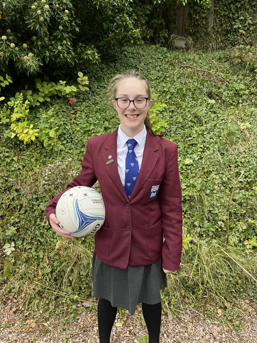 SGSPEDept's tweet photo. A big shout out to Purdey in #SGSYear7 who has been selected to play for the U13 South Staffordshire County Netball Team. Well done! We are so proud of you! ✨ #SGSNetball #SGSDifference #SGSPE https://t.co/bdOva1kO4j