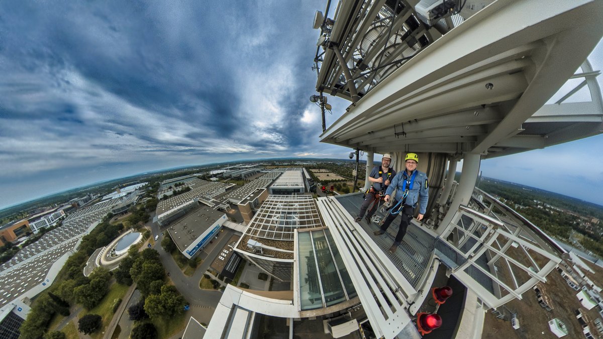 At the last disaster protection conference, one of the topics discussed was fail-safe communication. 
We radio amateurs have great network coverage (and we maintain the sites): hamnetdb.net/map.cgi