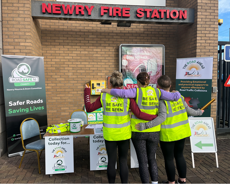 NIFRSOFFICIAL's tweet photo. Station Commander Mary Kate McKevitt and her family have organised a 24 hour relay in memory of her brother John Paul McKevitt to raise funds for Road Safe NI Charity and The Road Ahead Support Group. 

Let’s  support Mary Kate and continue raising awareness for road safety. 👏 https://t.co/J0nM2dxli7
