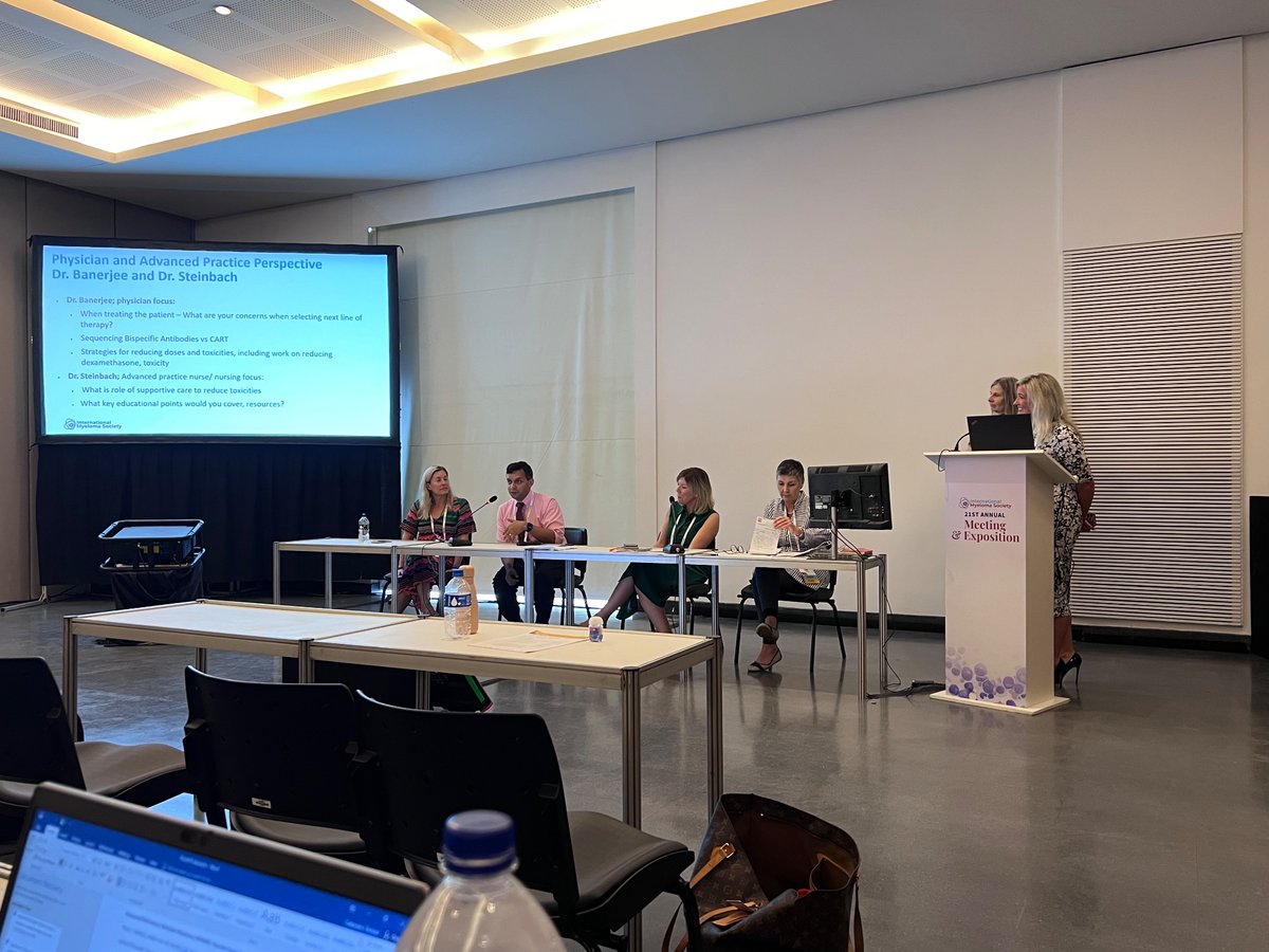 Panel presentation on multidisciplinary case study at IMS Nursing and Allied Health Symposium. 
<a href="/Bethfaiman/">Beth Faiman PhD</a> 
<a href="/MMKingT/">Tracy King</a> 
<a href="/mmamynurse/">Monica Morris</a> 
<a href="/AndreaDPreston1/">Andrea Preston</a> 
<a href="/RahulBanerjeeMD/">Rahul Banerjee, MD, FACP</a> 
<a href="/domenica76/">Donna Catamero</a>