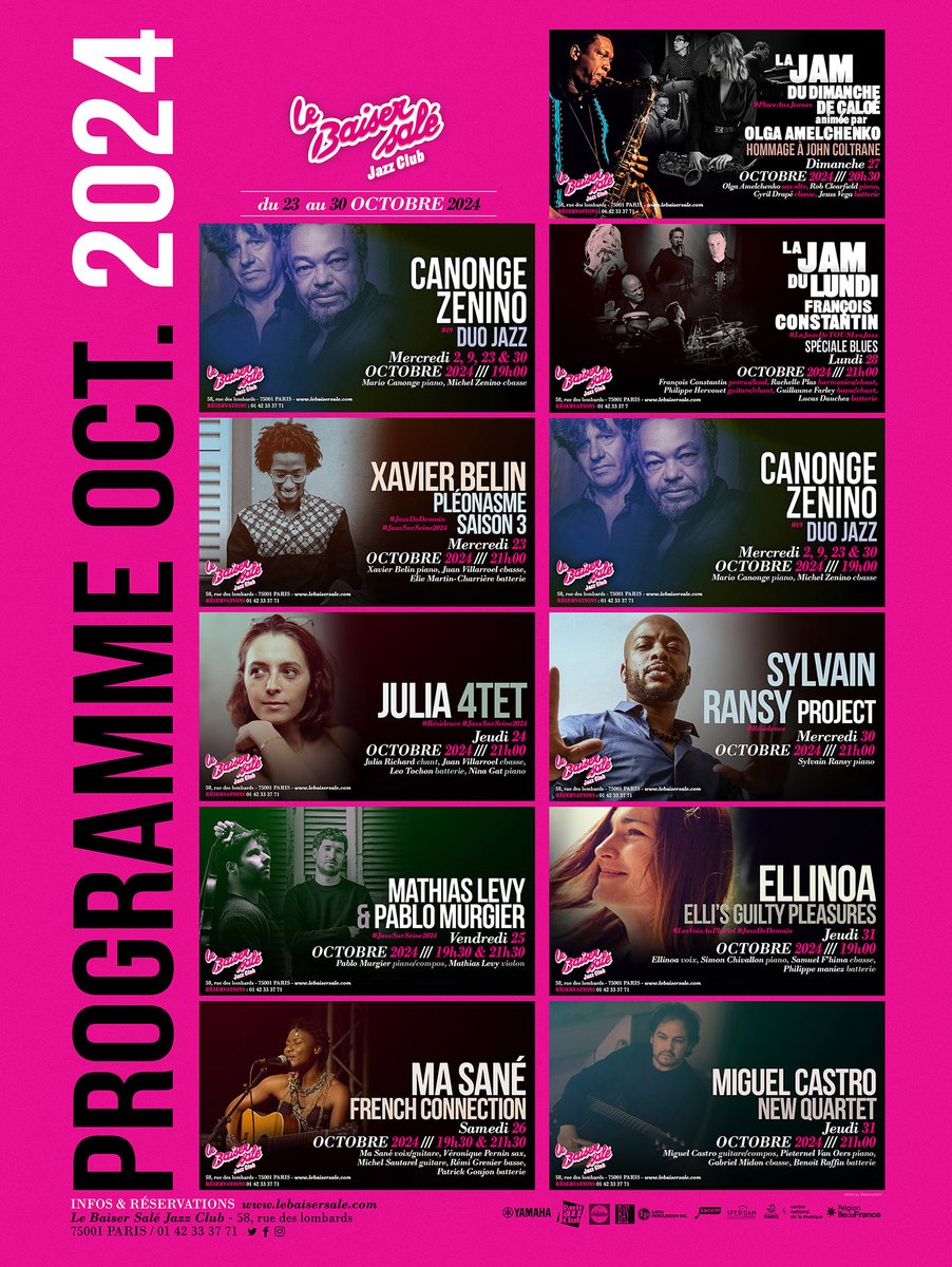 lebaisersale's tweet image. On conclu le mois en beauté !

Retrouvez plus d'information &amp;amp; réservez sur notre site internet : lebaisersale.com

#jazz #jazzclub #concert #paris