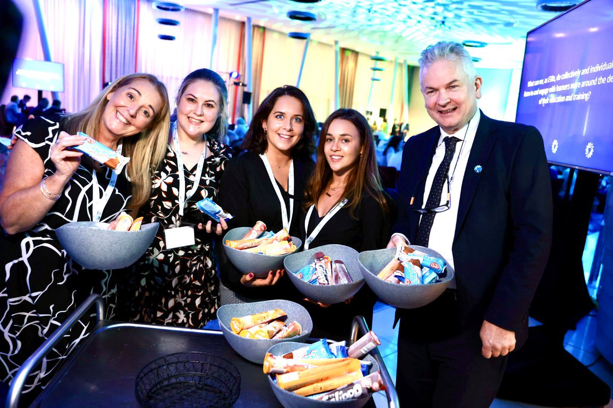 Great panel discussion on the learner in education &amp; democracy followed by an ice cream and table discussion on how ETBs can engage learners more in decision making about their education and training. #HearMyVoiceETBI