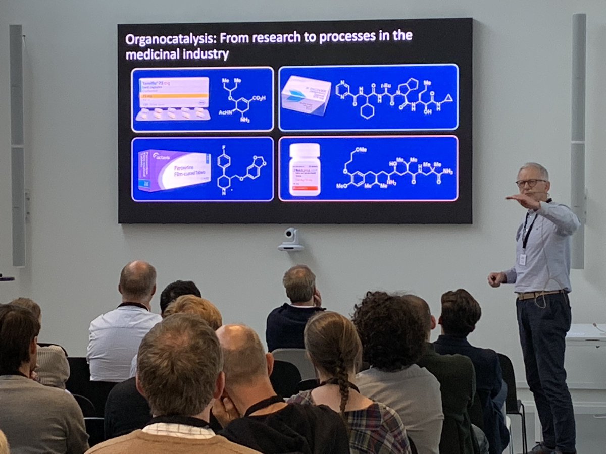 Science at VILLUM (@villumscience) on Twitter photo Organocatalysis is crucial for the production of many pharmaceuticals. Karl Anker Jørgensen <a href="/JorgensenGroup/">Jørgensen Group</a> outlines the importance of finding green synthesis routes with reduced waste for the pharmaceutical industry. A great talk rounding out an exciting #VillumFellow symposium. Organocatalysis is crucial for the production of many pharmaceuticals. Karl Anker Jørgensen <a href="/JorgensenGroup/">Jørgensen Group</a> outlines the importance of finding green synthesis routes with reduced waste for the pharmaceutical industry. A great talk rounding out an exciting #VillumFellow symposium.