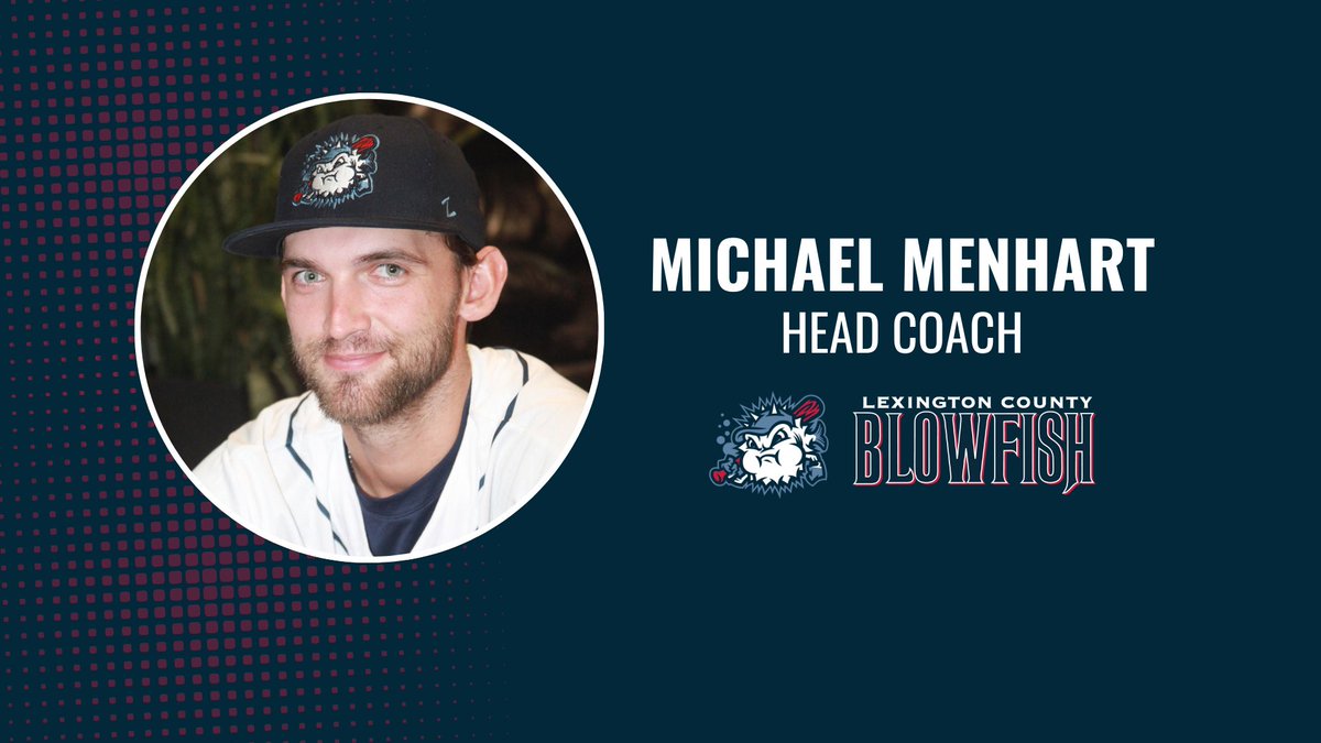 Michael Menhart has been promoted to head coach of the Blowfish! Congratulations, Michael!

Read more » goblowfishbaseball.com/michael-menhar…