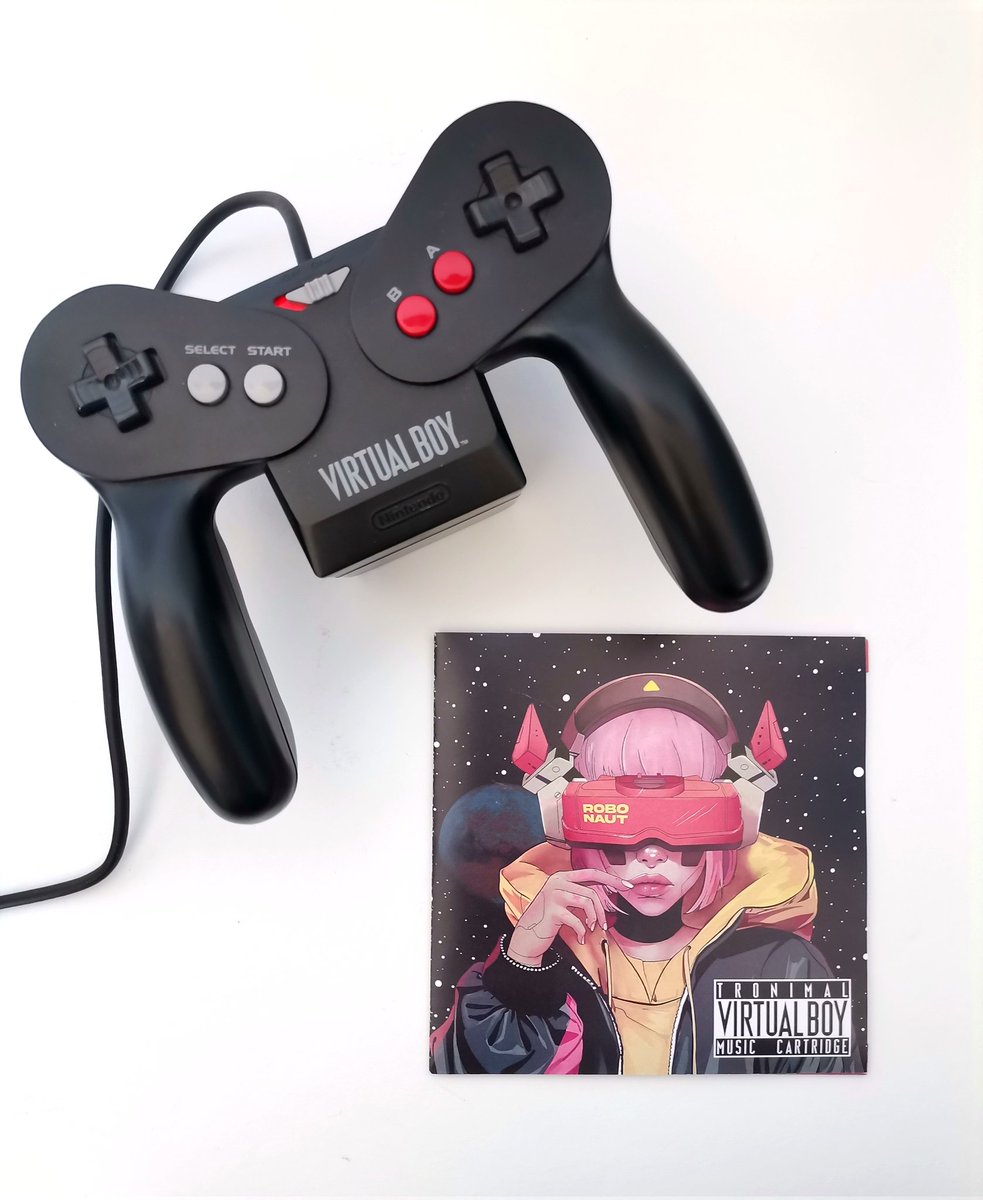 yogi_tronimal's tweet image. Only 5 days left!
kickstarter.com/projects/troni…
Tronimal - Robonaut,
Nintendo Virtual Boy music album on Cartridge and CD, only via Kickstarter.
Thanks a lot for your support! ❤️
#nintendo #virtualboy #gameboy #chiptune #retrogaming #任天堂 #バーチャルボーイ #レトロゲーム